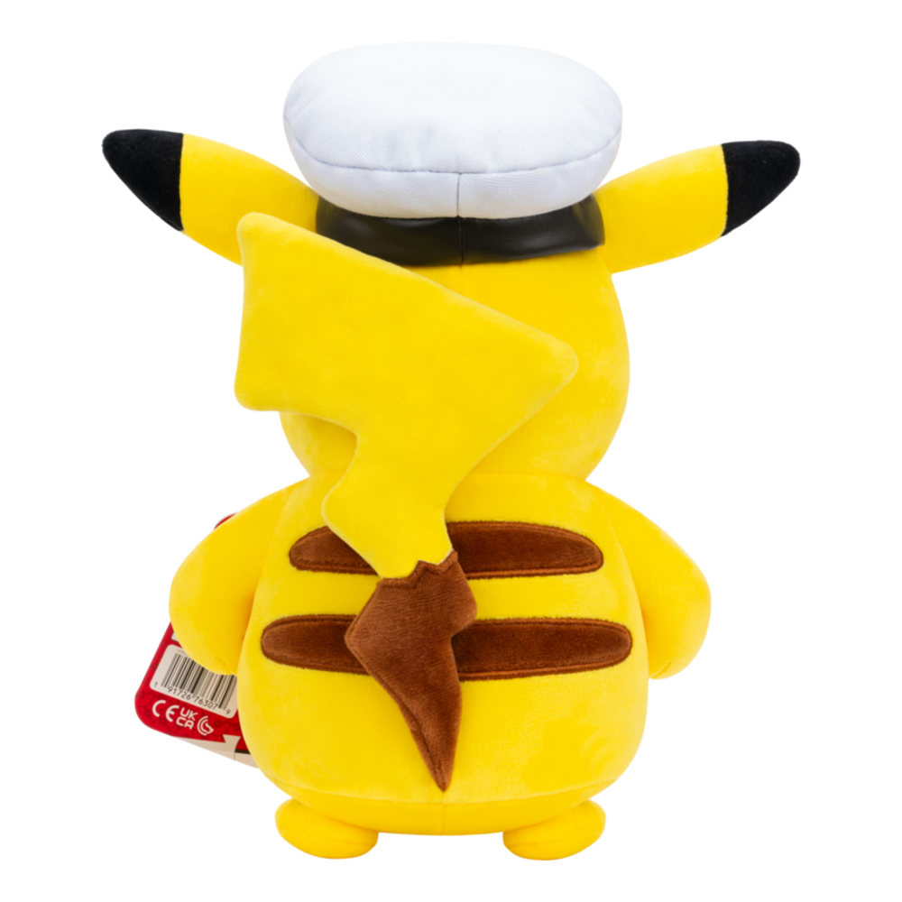 Pokemon 8" Plush Captain Pikachu