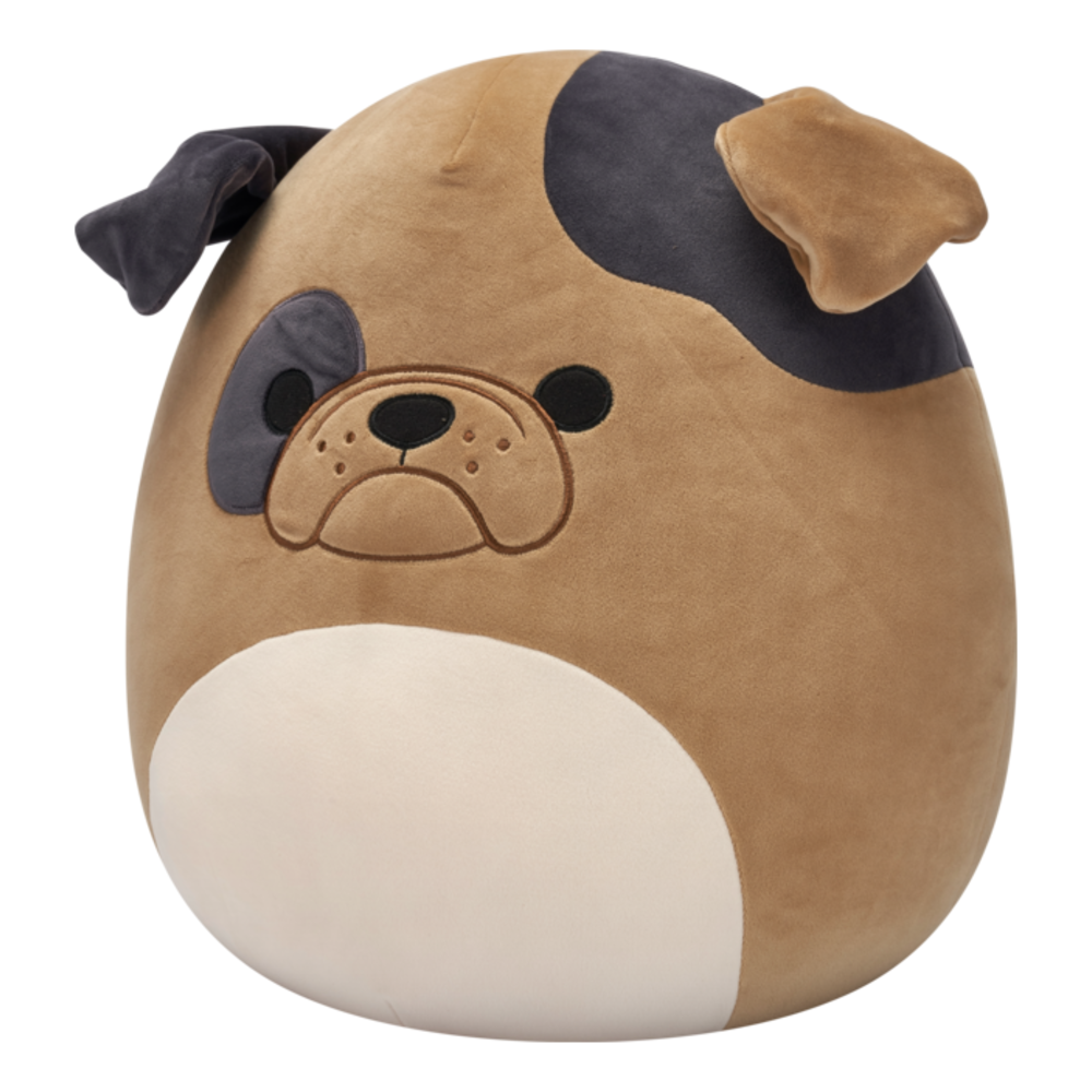 Squishmallows - 16in Loafer the Brown Bulldog