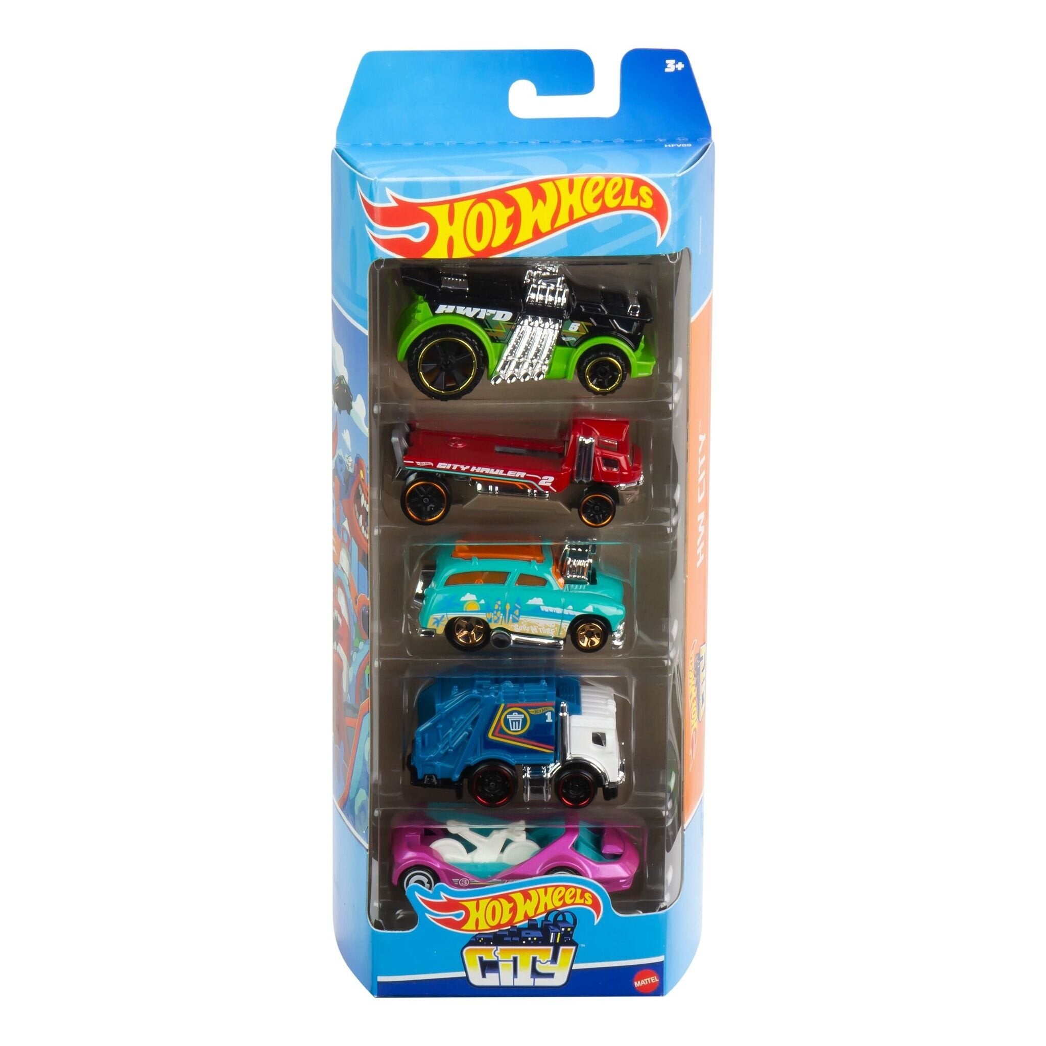 Hot Wheels 5 Car Gift Set