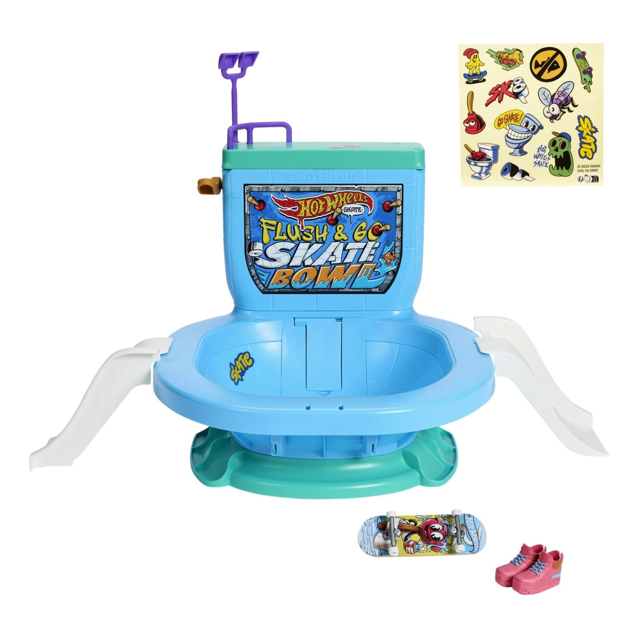Hot Wheels Flushin' Skate Bowl