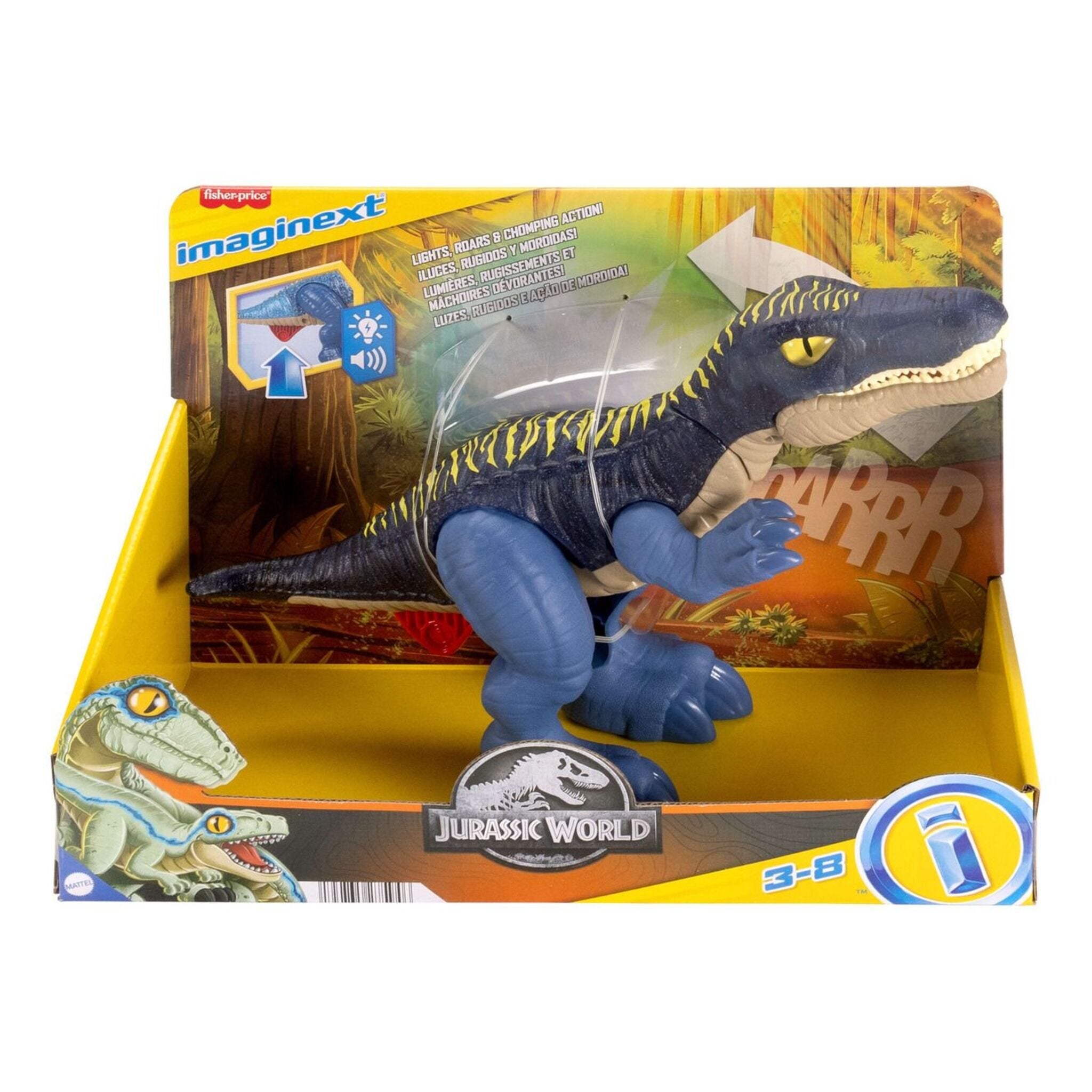 Imaginext Jurassic World Growl & Glow Baryonyx