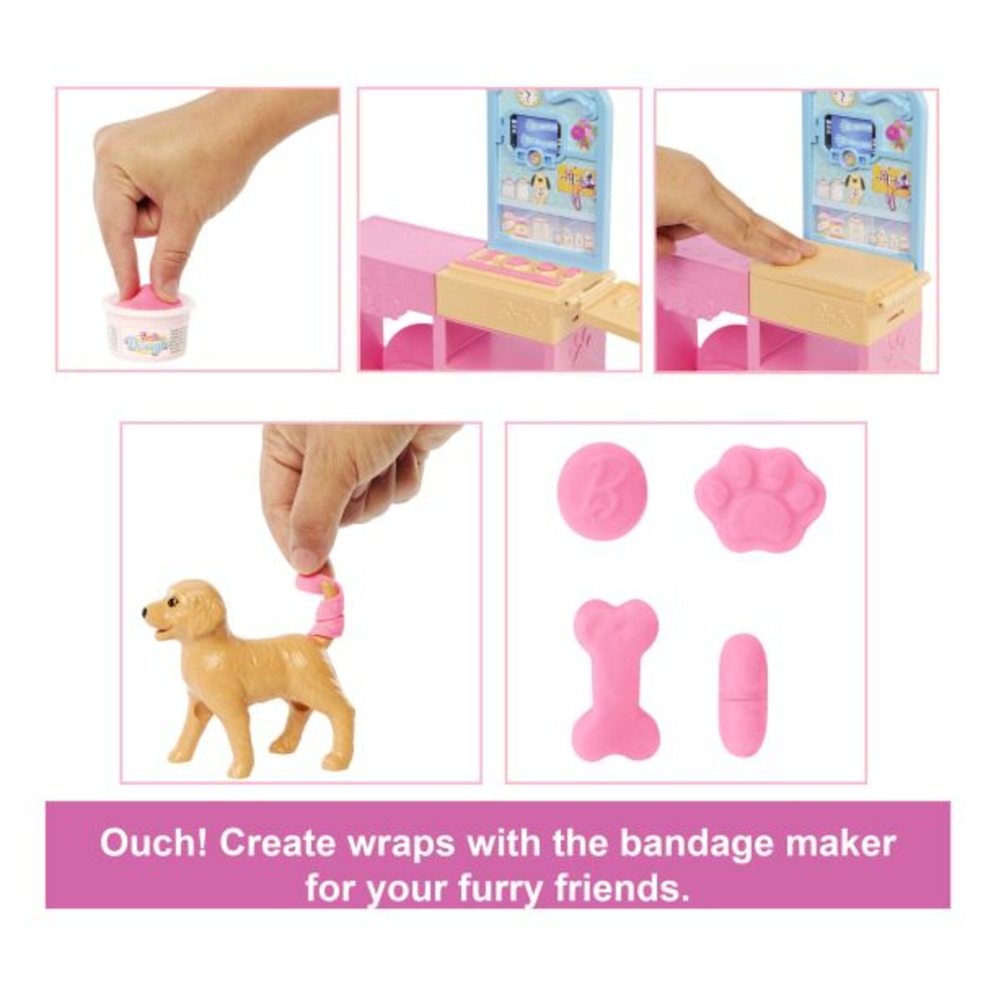 Barbie Fast Cast Pet Vet Clinic