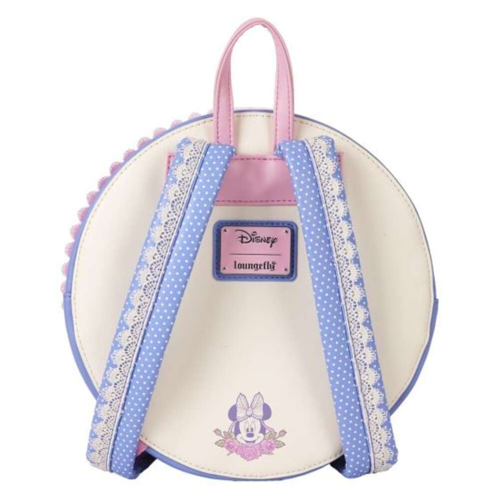 Loungefly - Minnie Floral and Lace Ears Cbody Bag