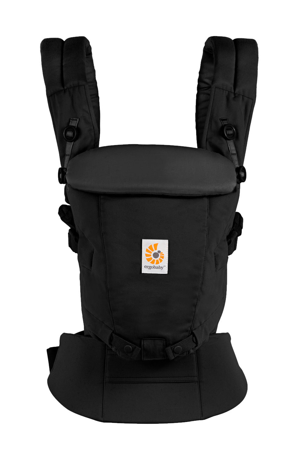 Ergobaby Adapt Soft Touch Cotton Baby Carrier- Onyx Black