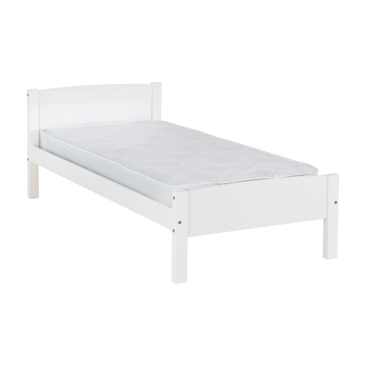 Amber 3FT Bed - White