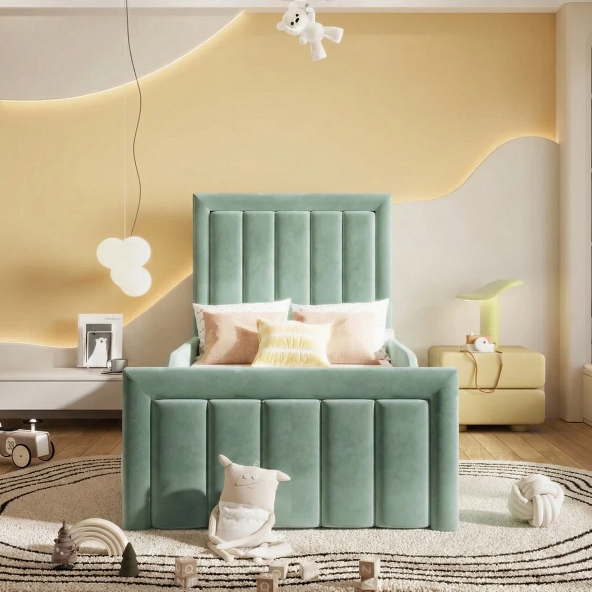 Plush Velvet Seafoam