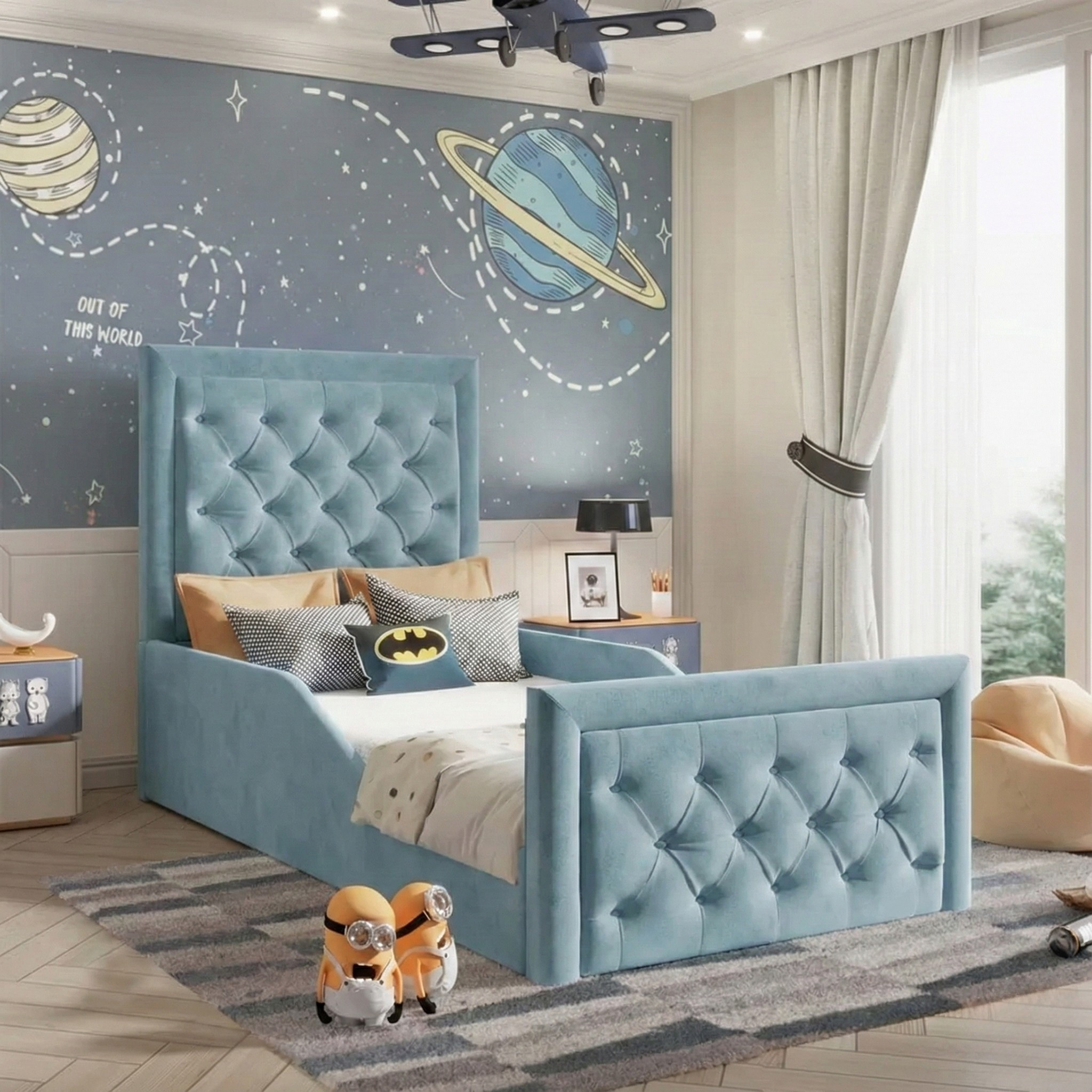 Plush Velvet Ice Blue