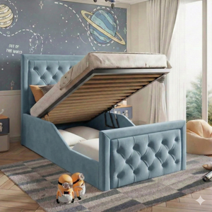 Plush Velvet Ice Blue