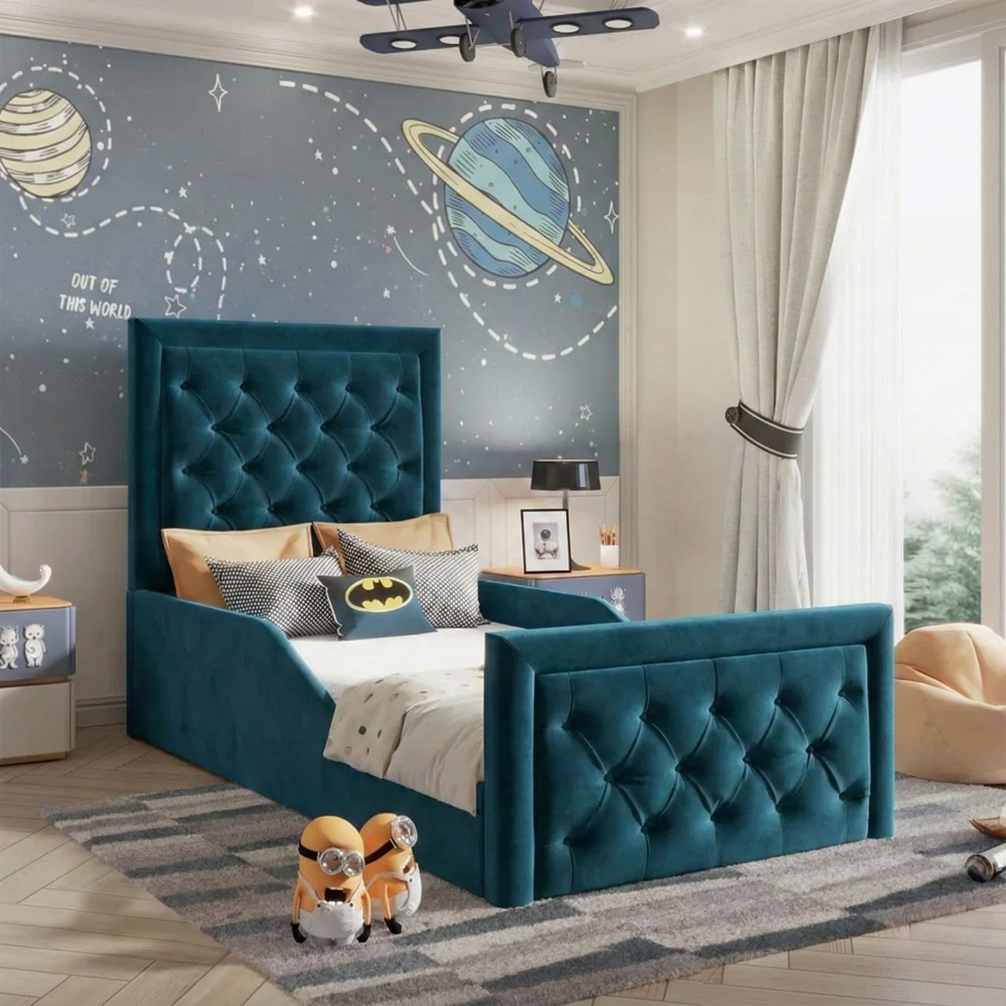 Plush Velvet Midnight Blue