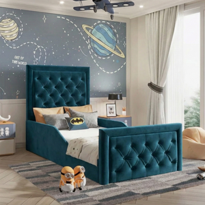 Plush Velvet Midnight Blue