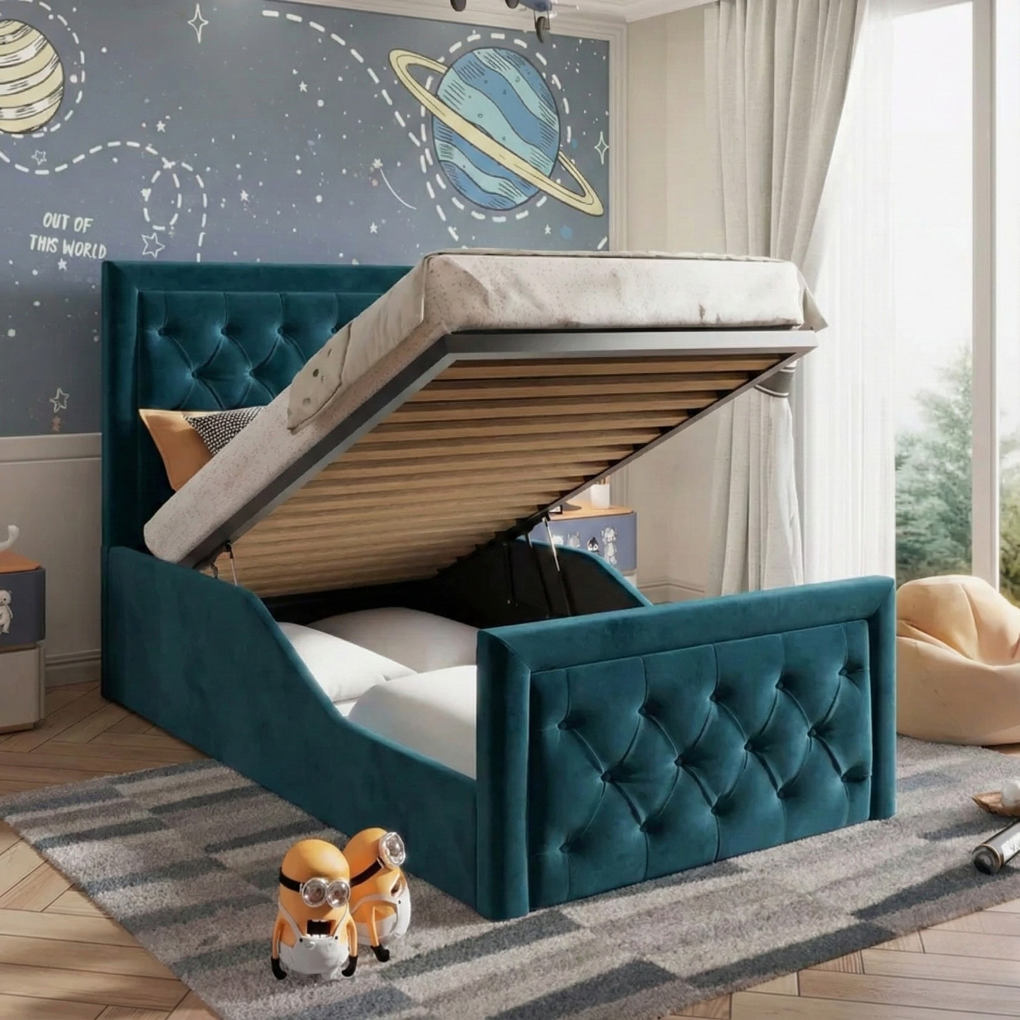 Plush Velvet Midnight Blue