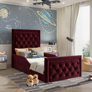 Plush Velvet Burgundy