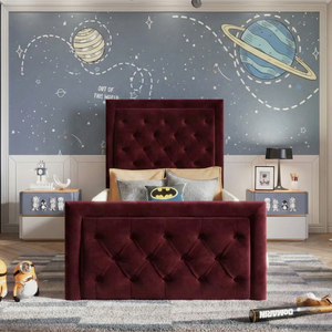 Plush Velvet Burgundy