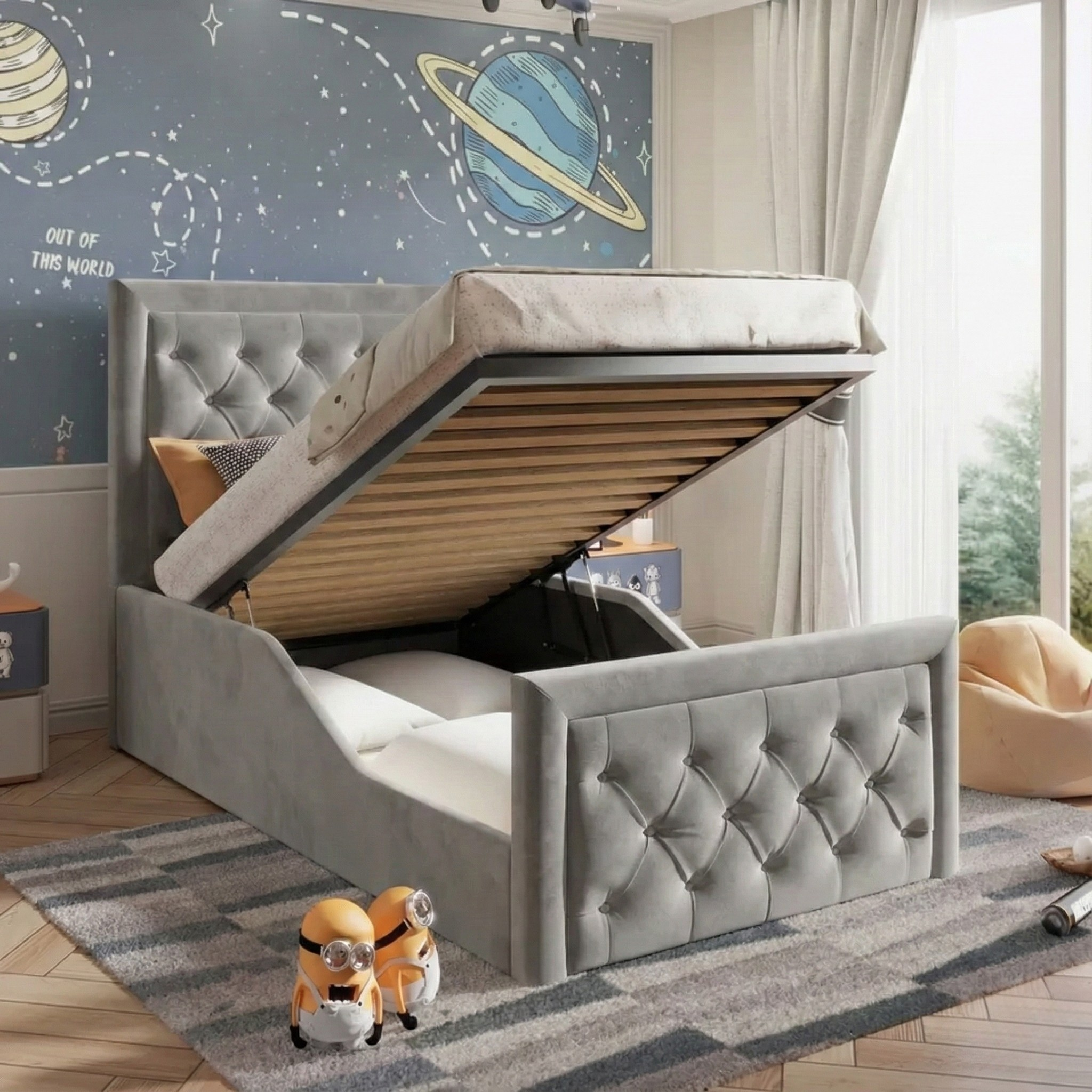 Plush Velvet  Silver