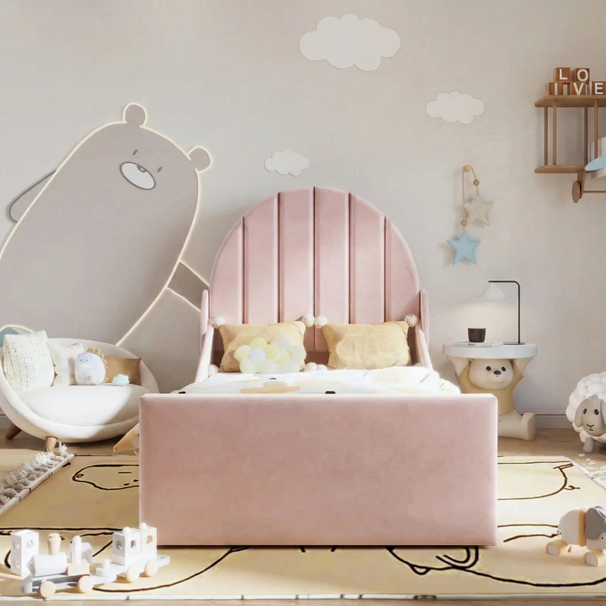 Plush Velvet Pink