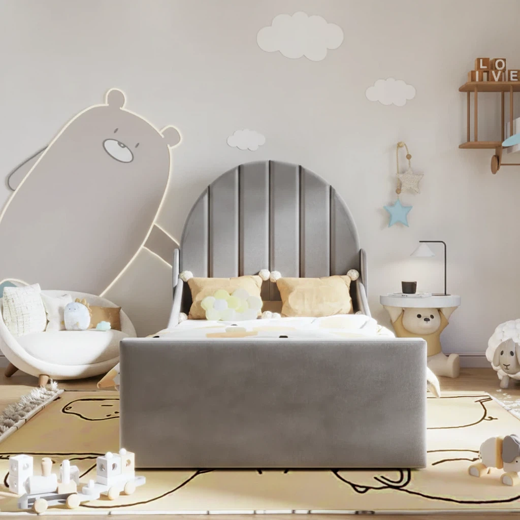 Plush Velvet Silver