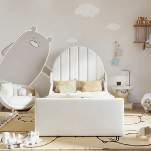 Plush Velvet White