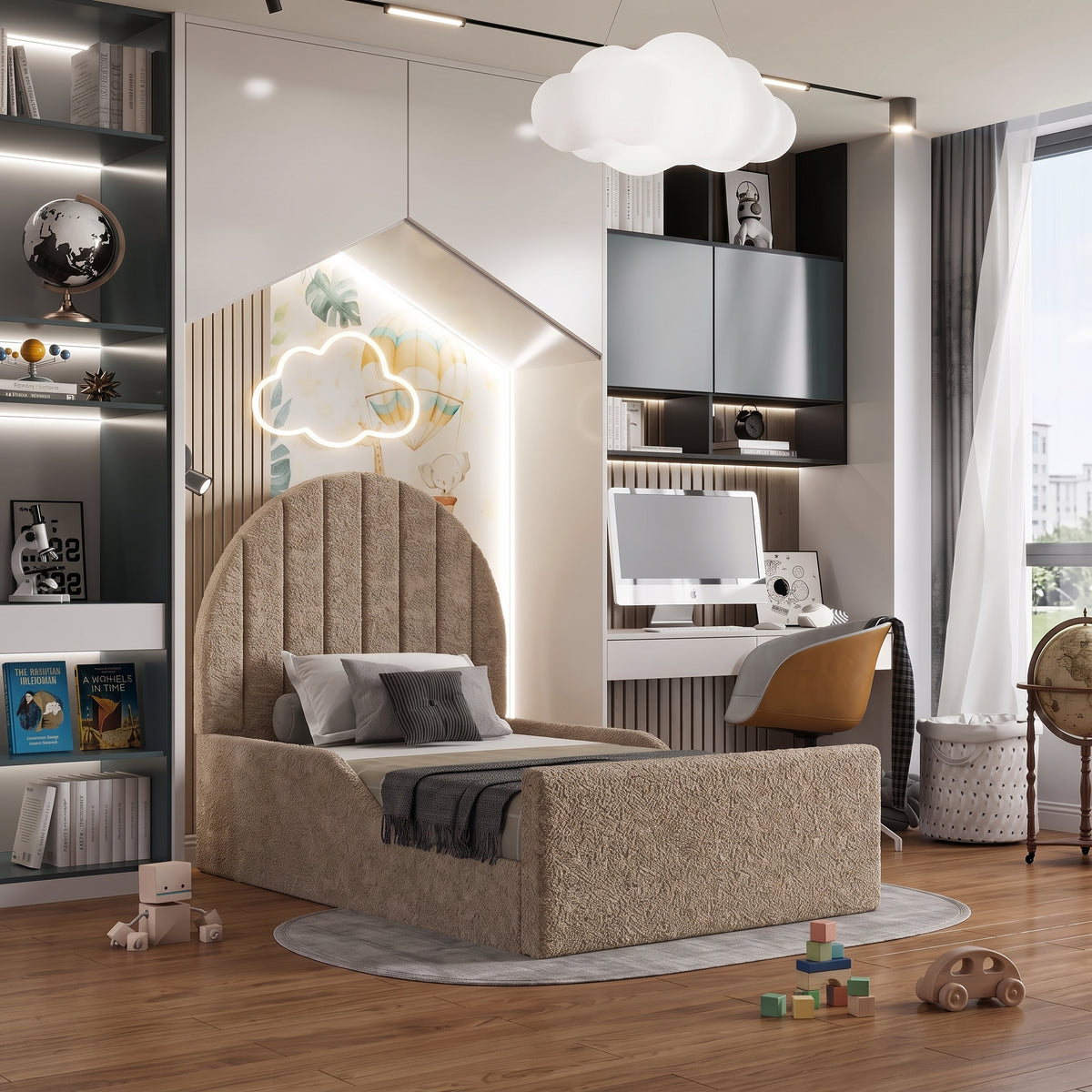 Boucle Warwick Andes Nougat
