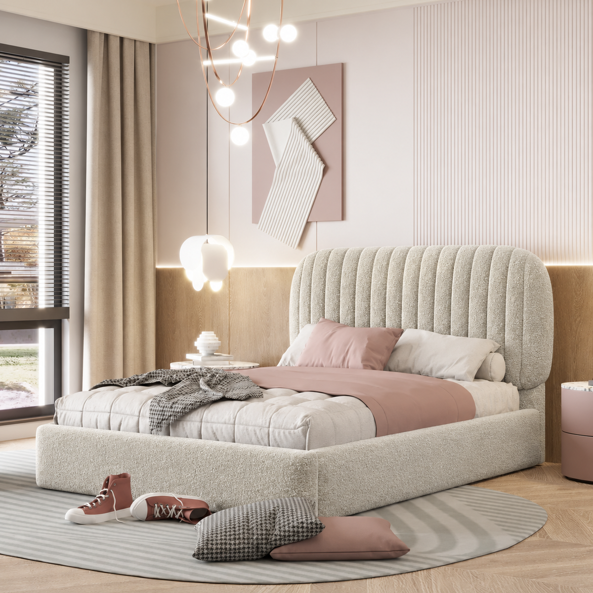 Boucle Warwick Andes Ecru