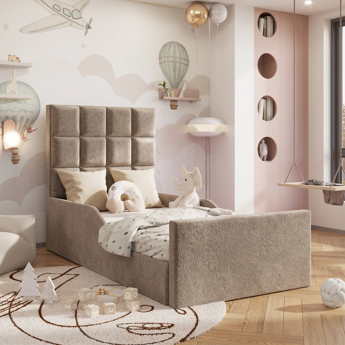 Boucle Warwick Andes Nougat