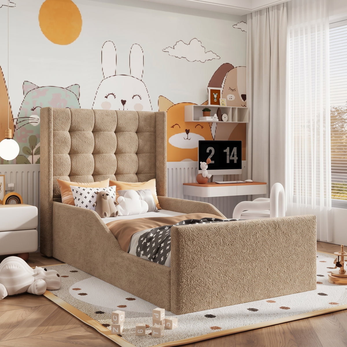 Boucle Warwick Andes Nougat