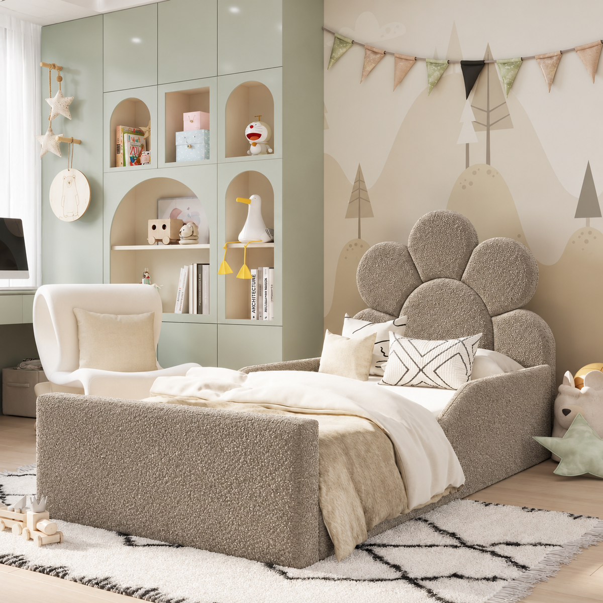 Boucle Warwick Andes Nougat