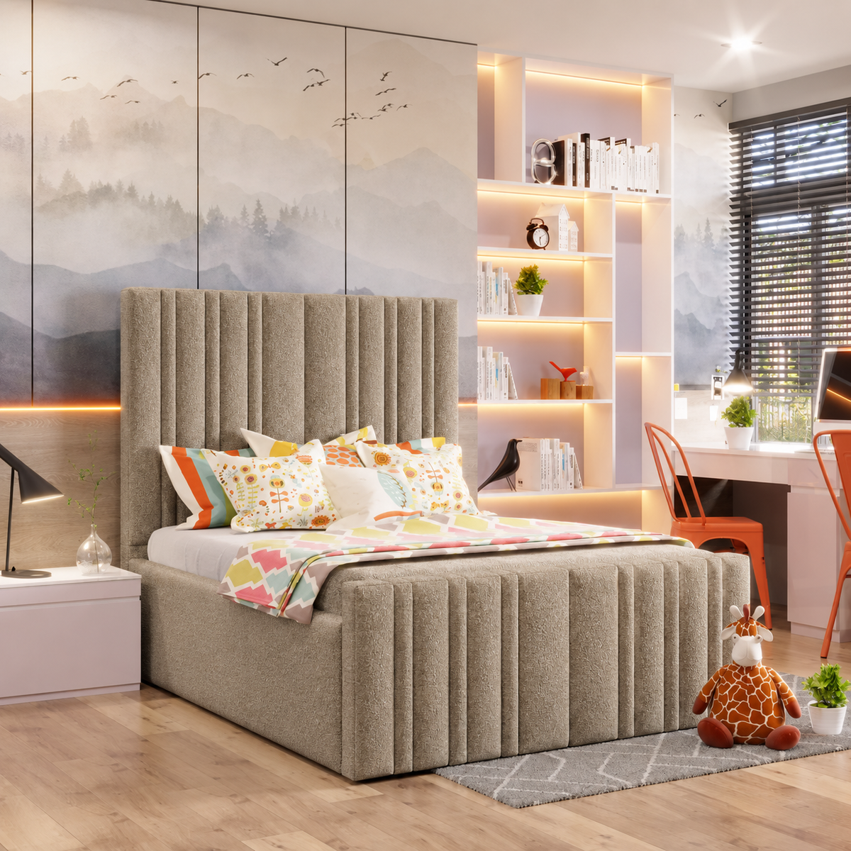 Boucle Warwick Andes Nougat