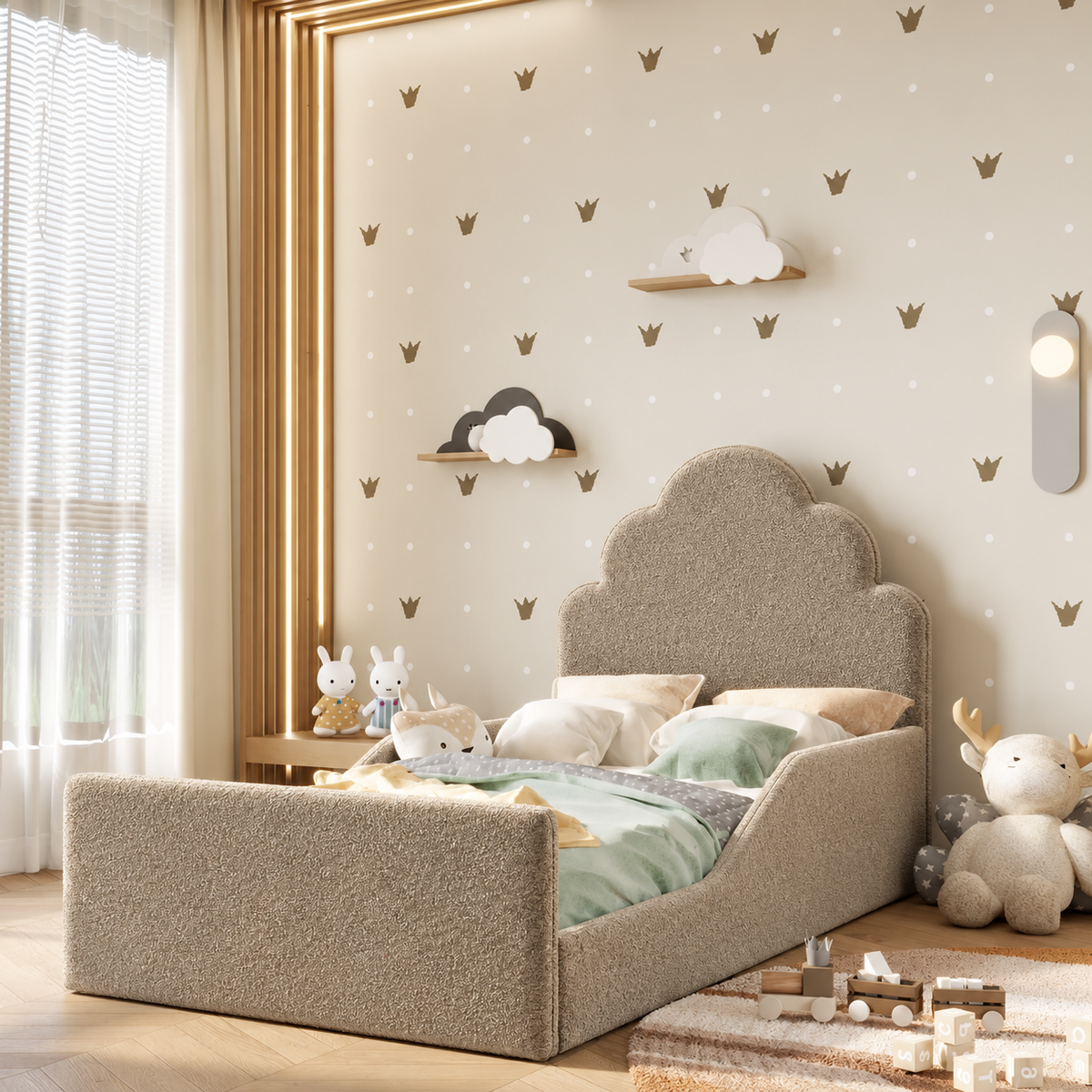 Boucle Warwick Andes Nougat