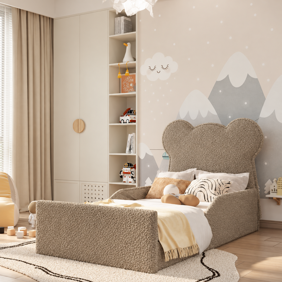Boucle Warwick Andes Nougat