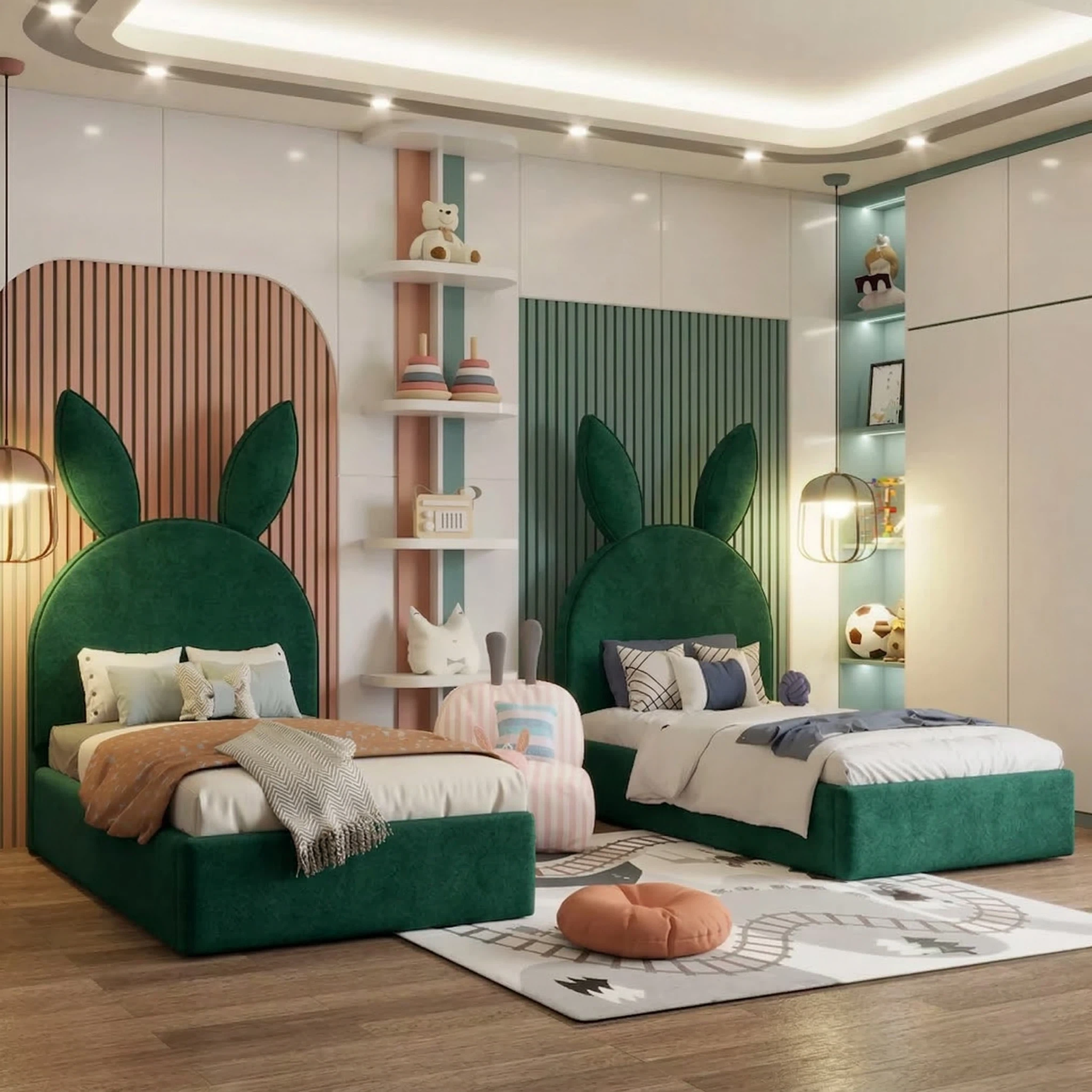 Plush Velvet Green