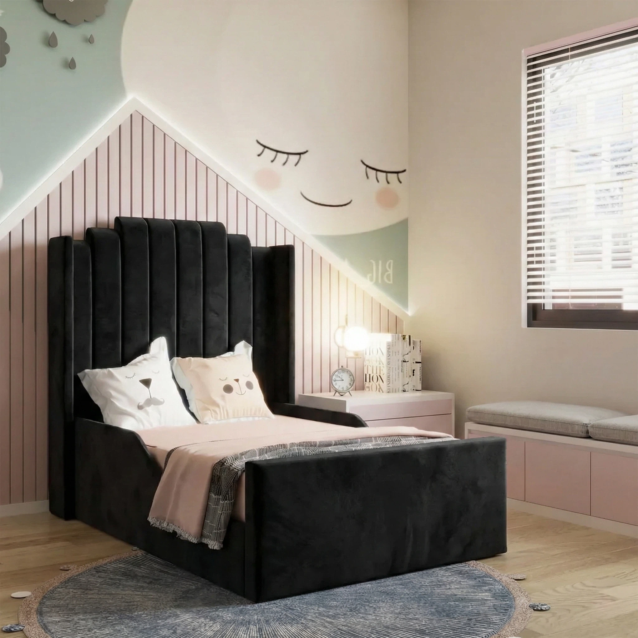 Plush Velvet Black