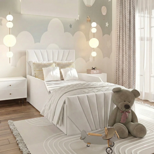 Plush Velvet White