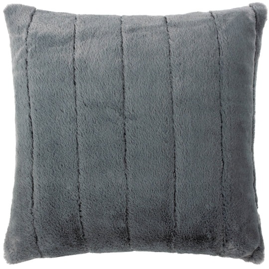 Empress Faux Fur Cushion Cover 55 x 55 - Charcoal