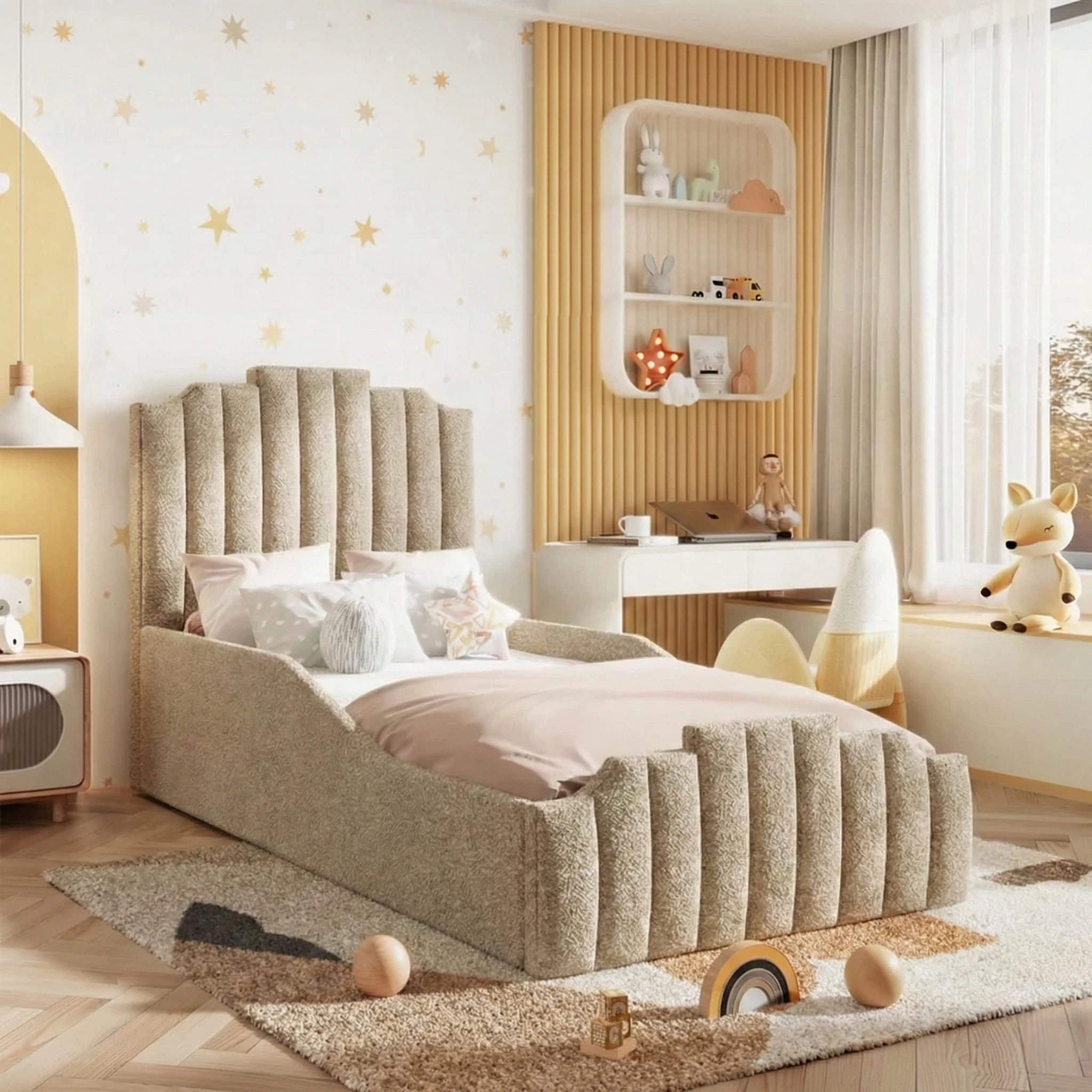 Boucle Warwick Andes Nougat