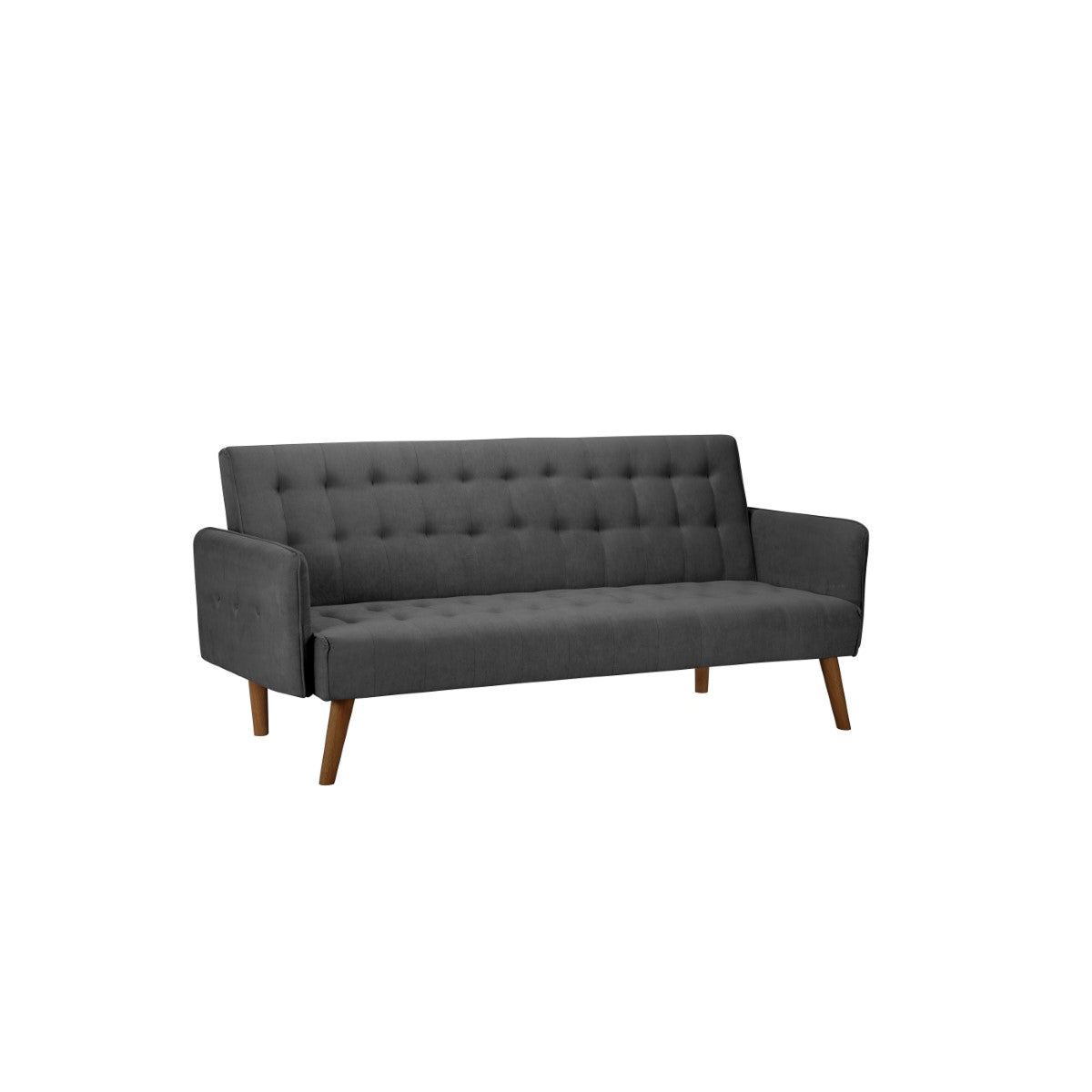 Hudson Sofa Bed Charcoal