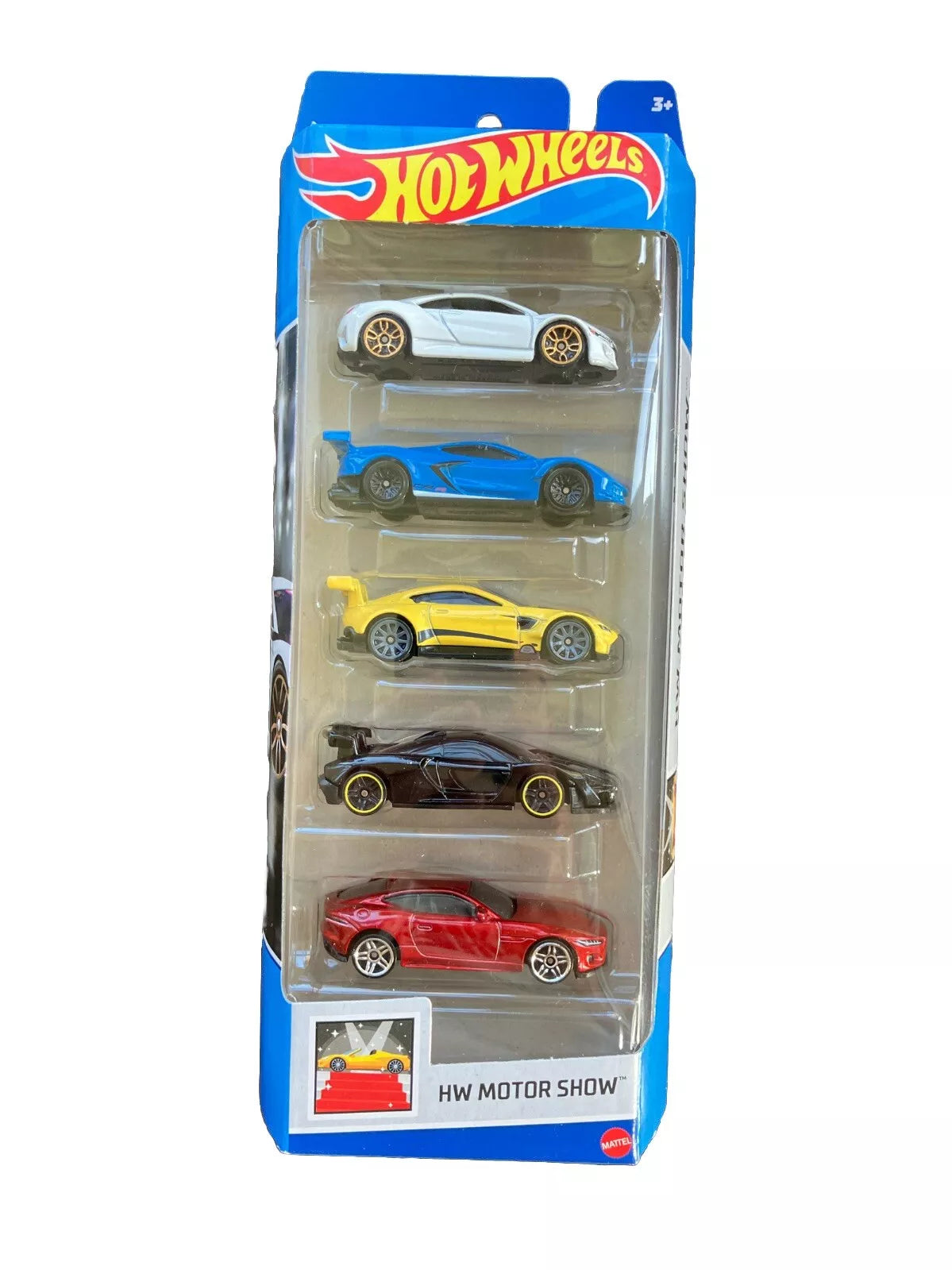 Hot Wheels Track Builder 5 Car Gift Set