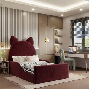 Plush Velvet Burgundy