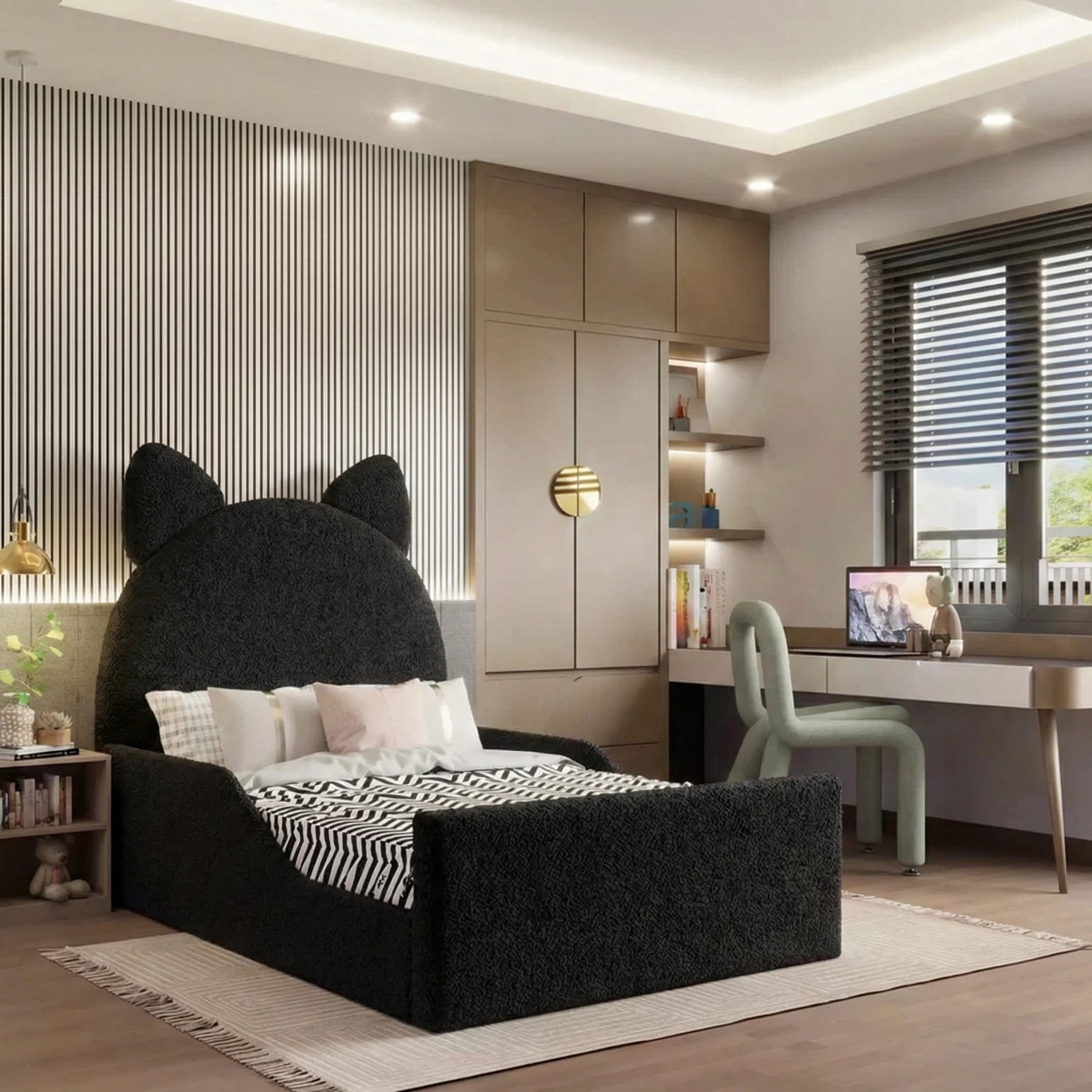 Boucle Warwick Andes Onyx