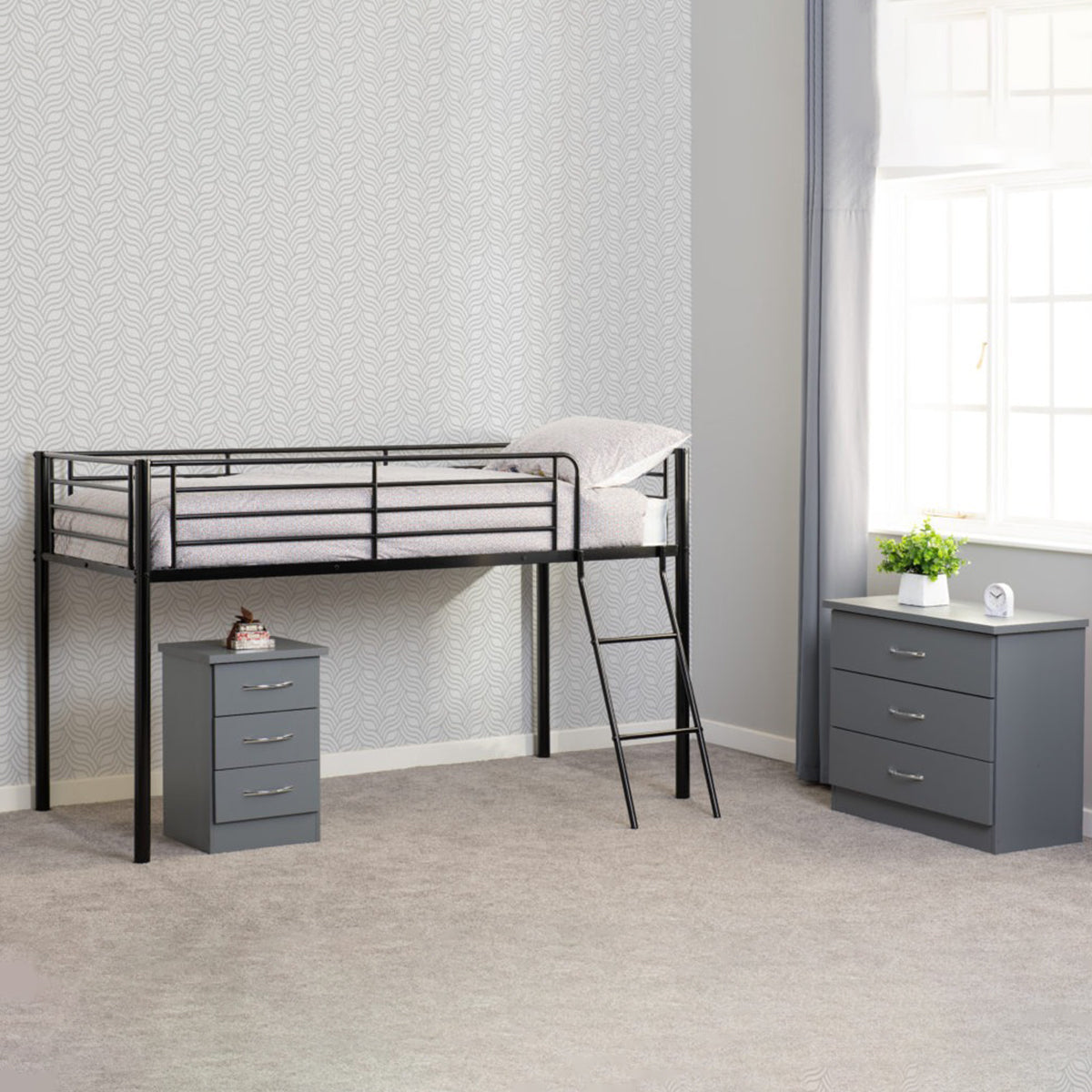 Kora Mid Sleeper - Black