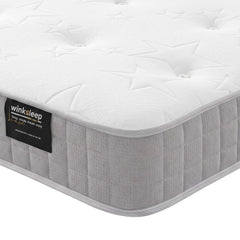 WinkSleep LUXE Junior - Kids Sovereign Mattress – 16cm Deep, Adaptive Core™ Pocket Springs & Memory Foam Comfort