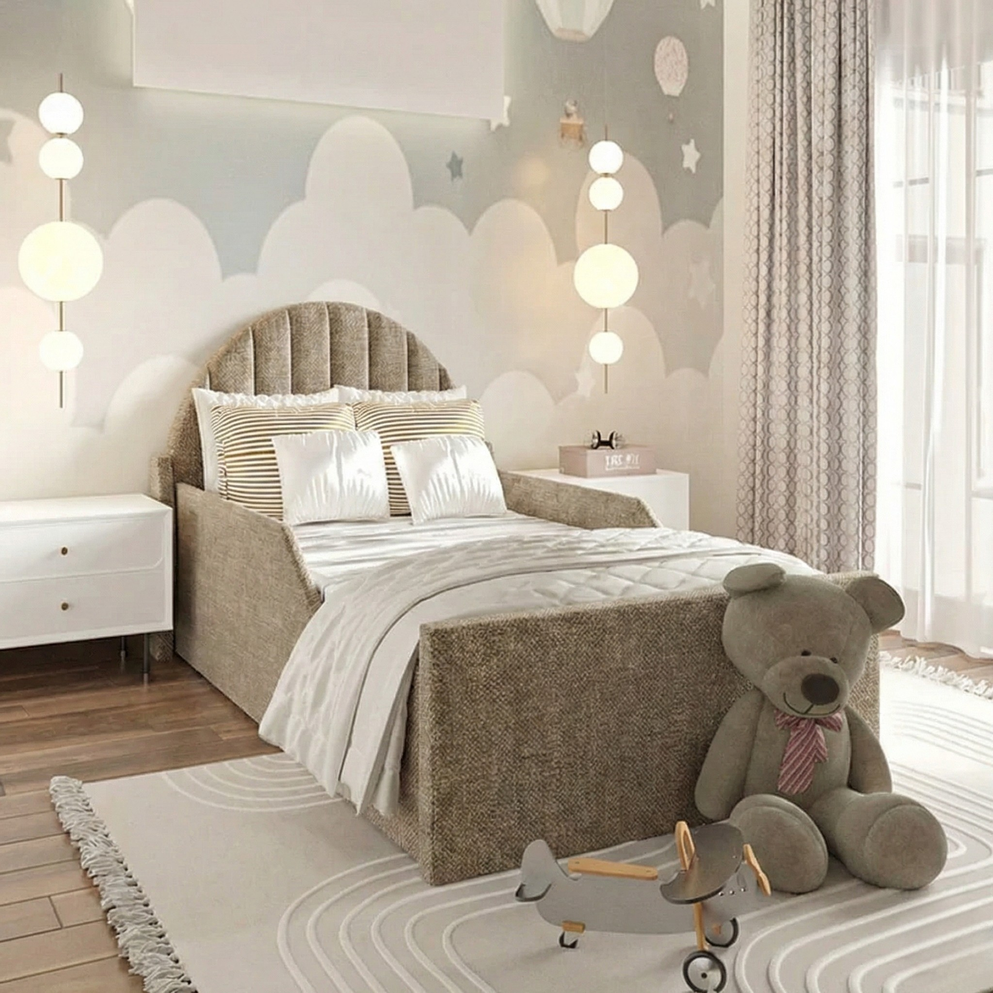 Boucle Warwick Andes Nougat