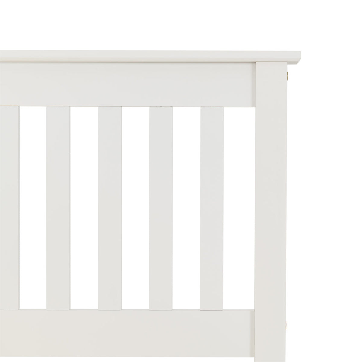Monaco 3FT Bed High Foot End - White