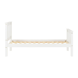 Monaco 3FT Bed High Foot End - White