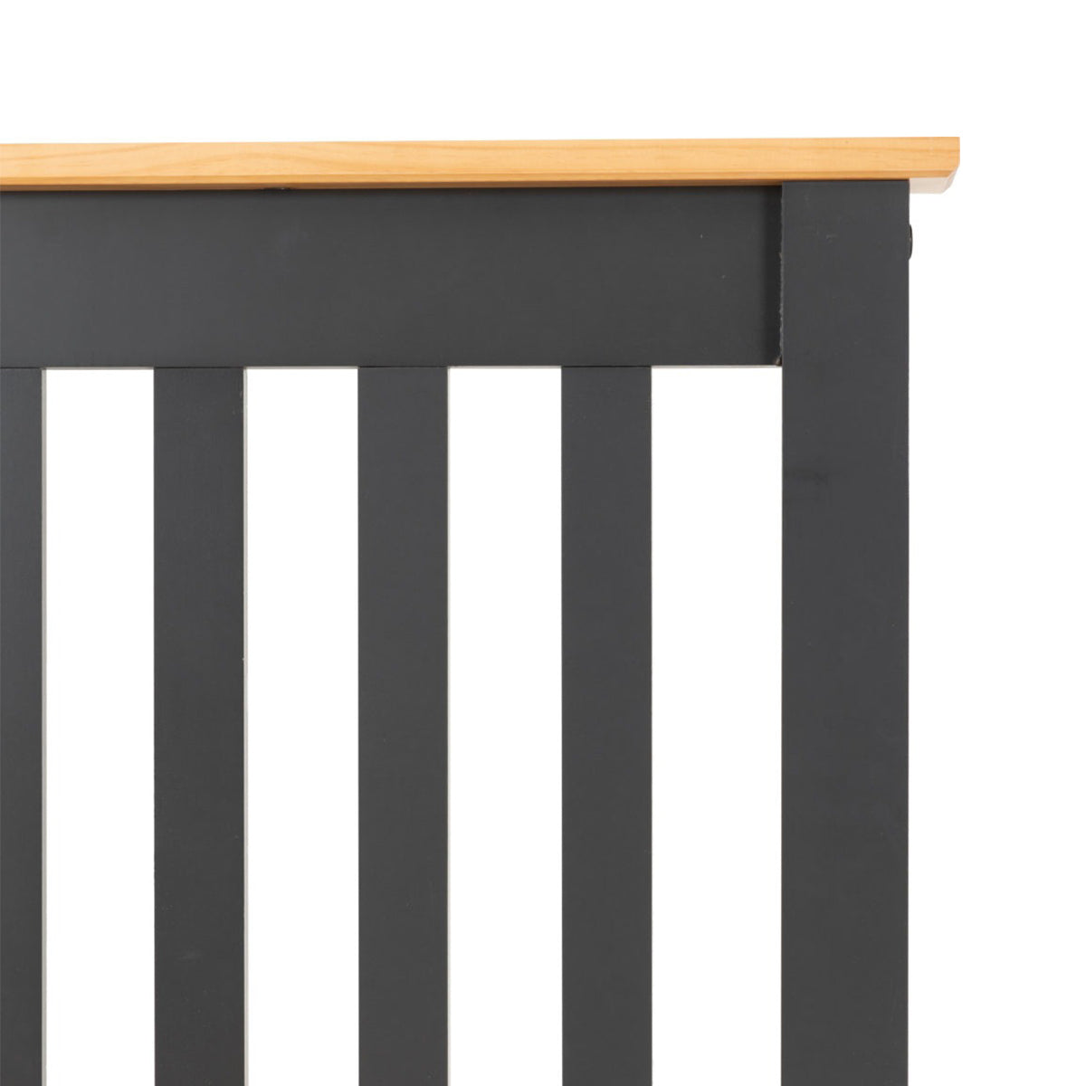 Monaco 3FT Bed Low Foot End - Grey/Oak Effect Home Done