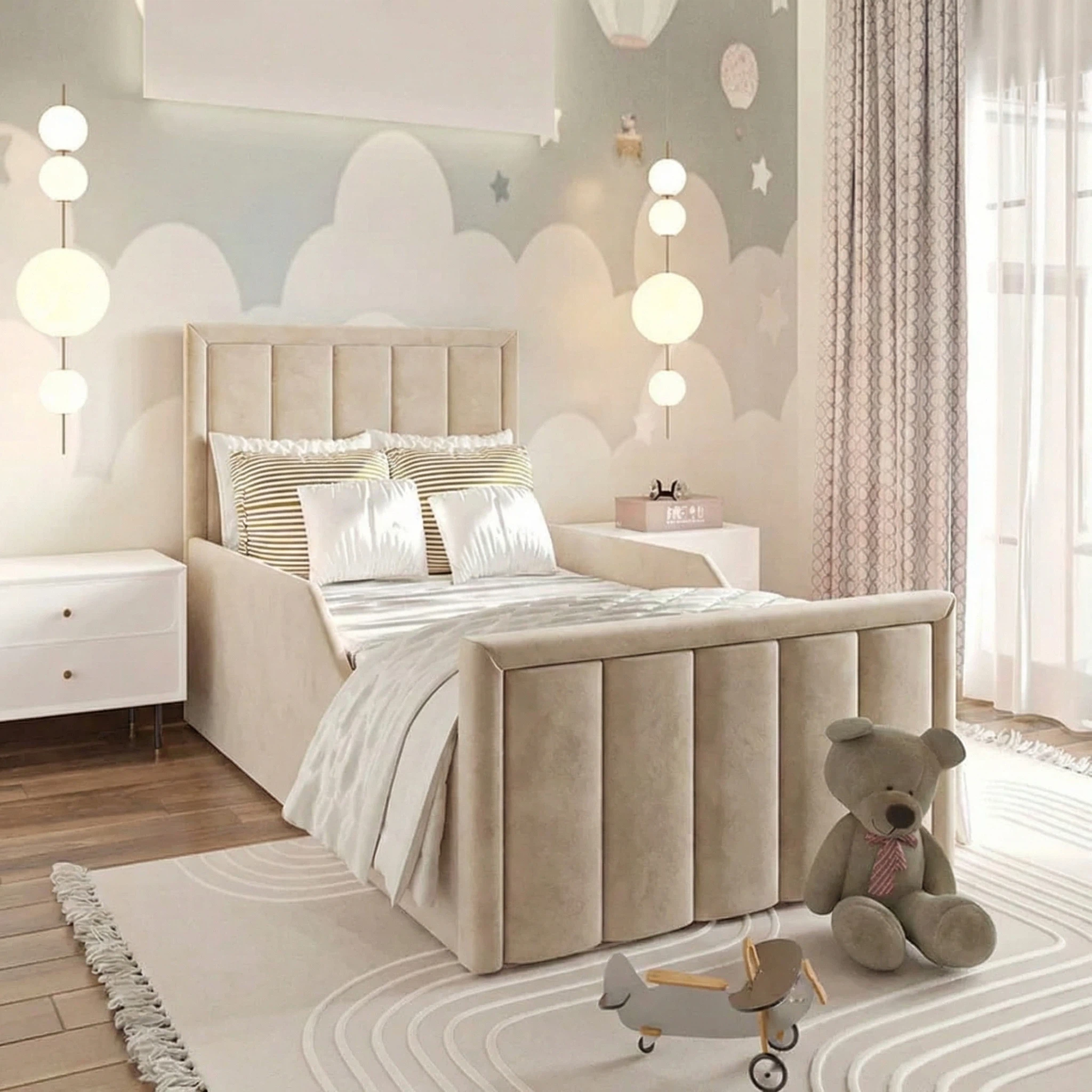 Plush Velvet Ivory