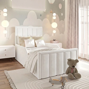 Plush Velvet White