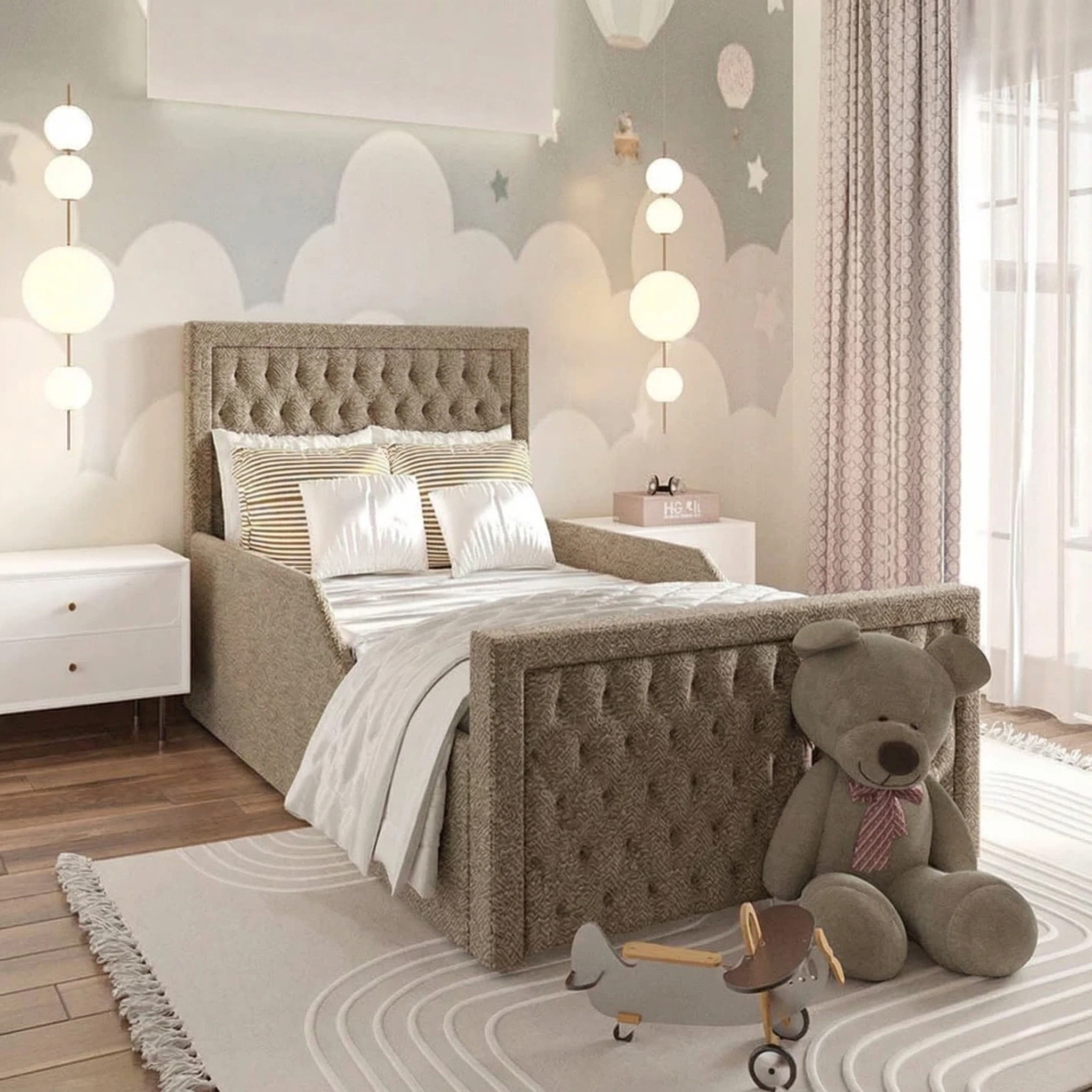 Boucle Warwick Andes Nougat