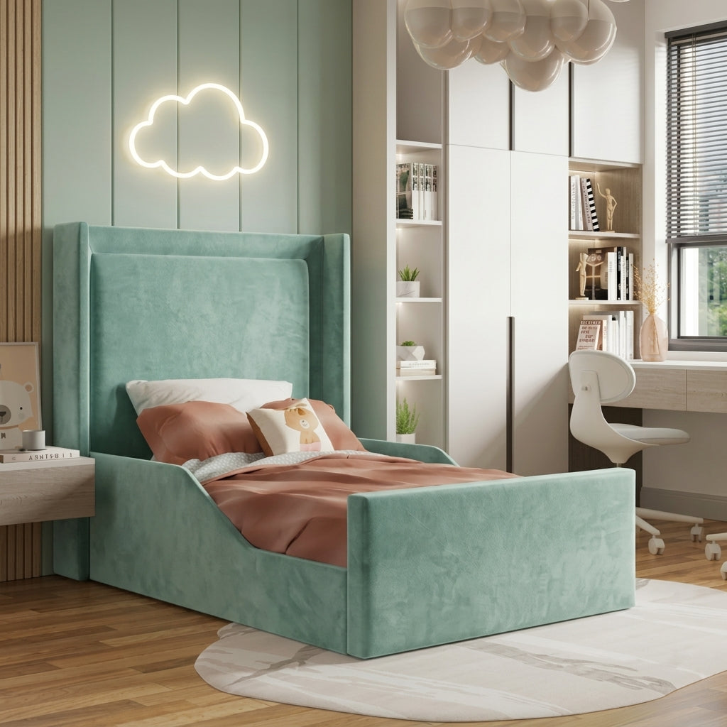Plush Velvet Seafoam