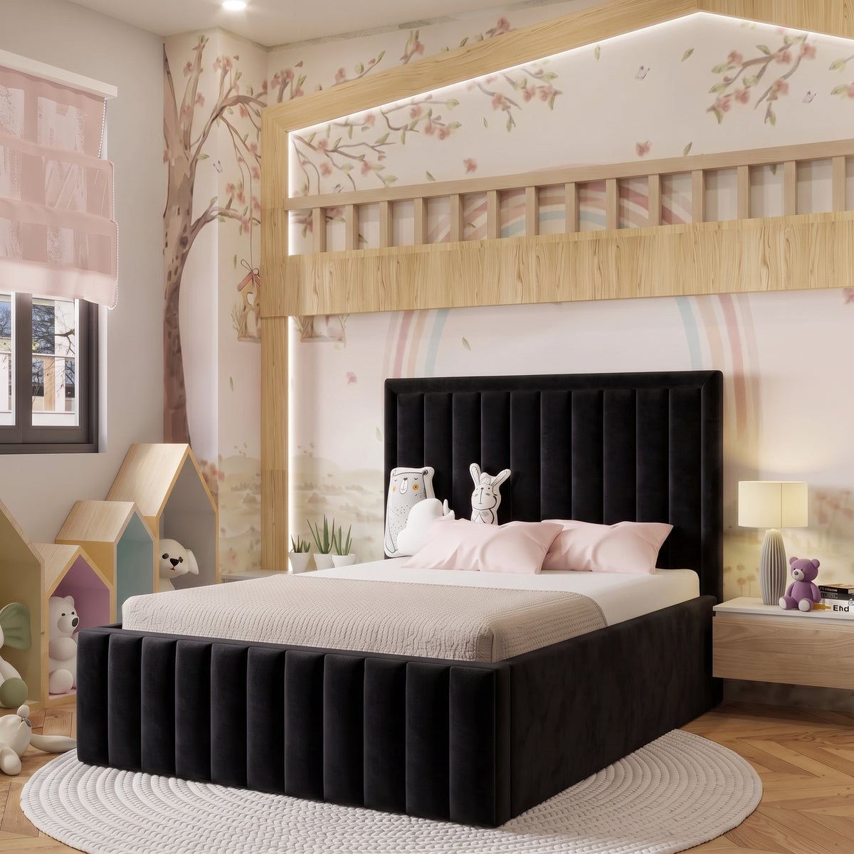 Plush Velvet Black