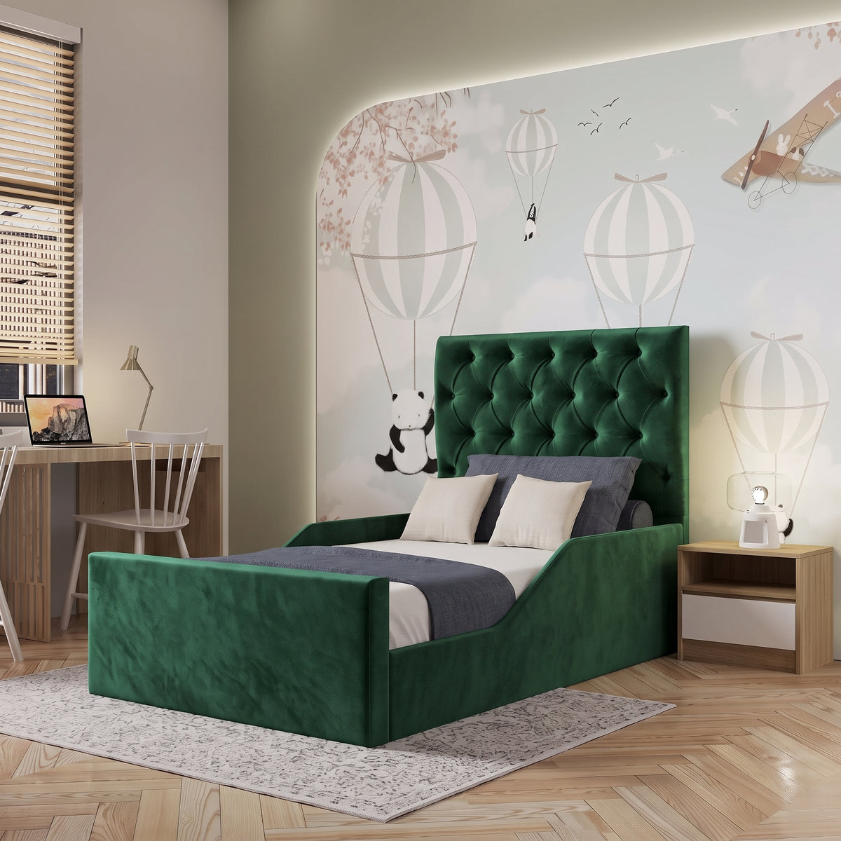 Plush Velvet Green